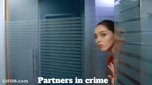 Senden Daha Güzel Partners In Crime GIF