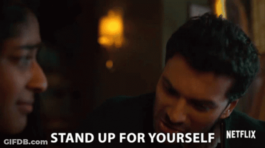 Sendhil Ramamurthy Stand Up For Yourself GIF