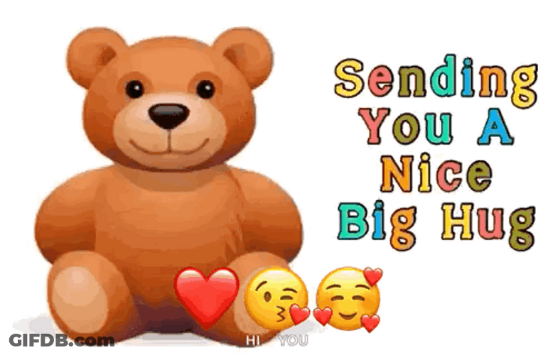 Sending A Nice Big Morning Hugs GIF