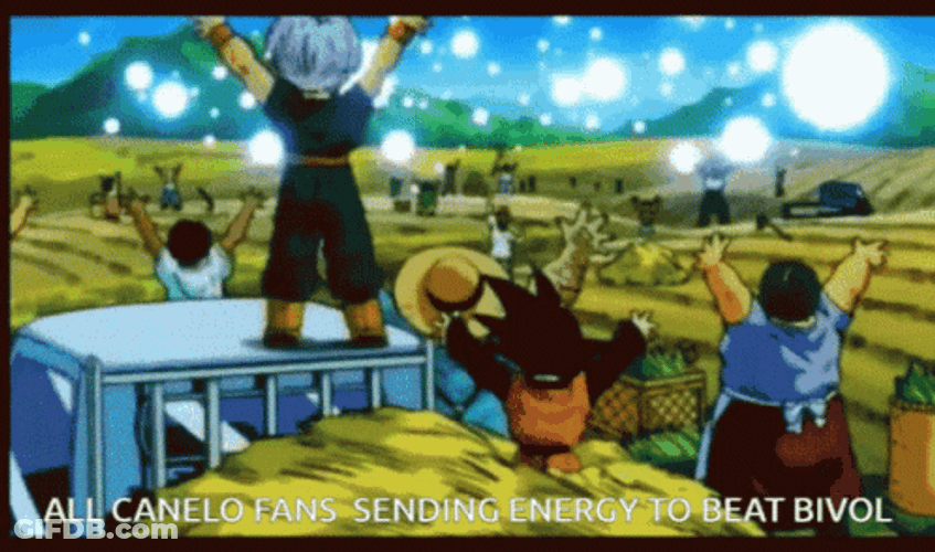 Sending Energy For Spirit Bomb GIF