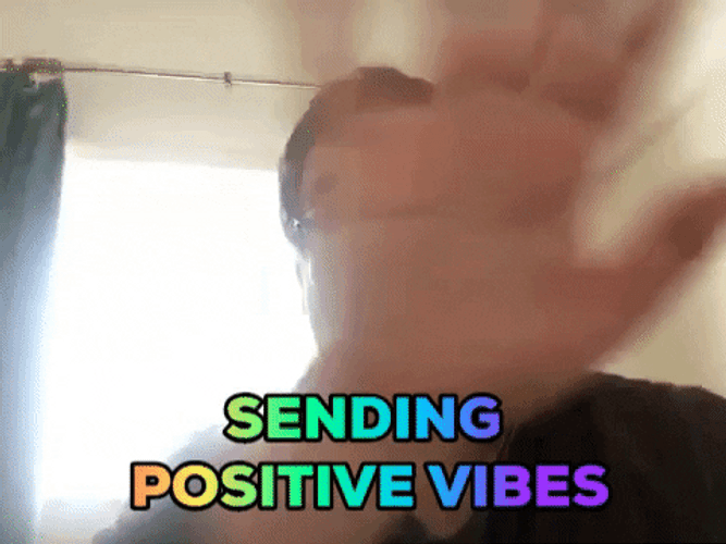 Sending Good Vibes Extra Sensory GIF