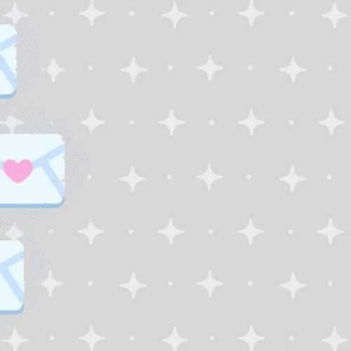 Sending Good Vibes Love Letters Animation GIF