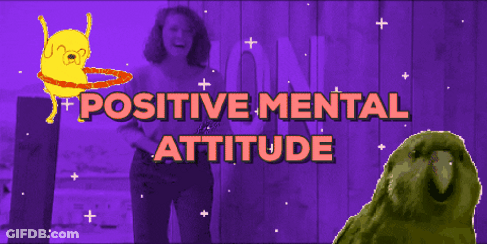 Sending Good Vibes Through Positive Attitude GIF