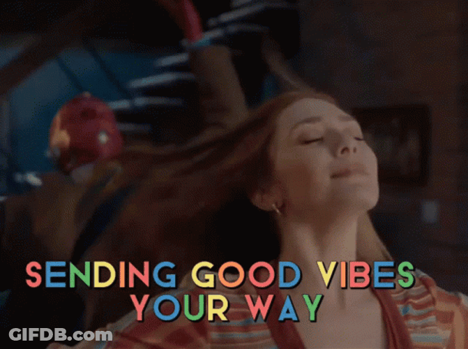 Sending Good Vibes Wanda Maximoff GIF