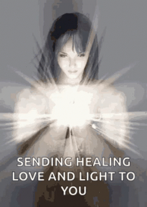 Sending Healing Love And Light To You GIF