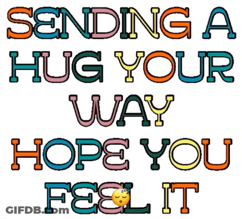 Sending Hug Your Way GIF