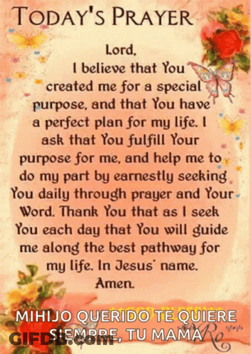 Sending Love And Prayers Todays Prayer GIF