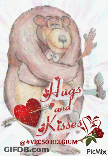 Sending Love And Warm Wishes Birthday Card GIF