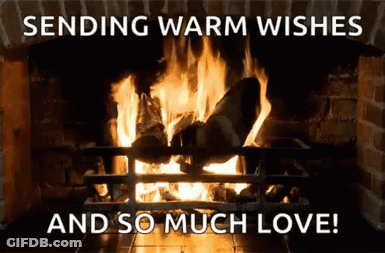 Sending Love Stay Warm GIF