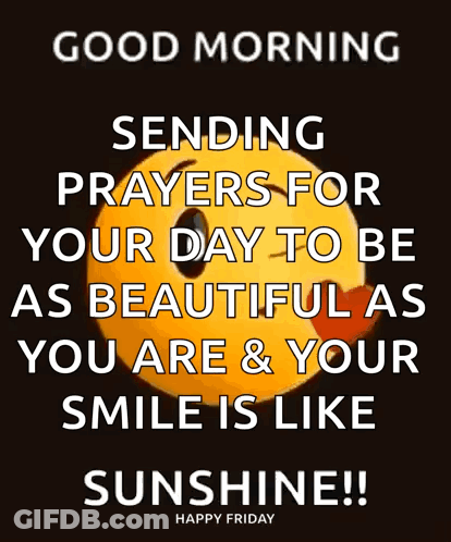 Sending Prayers For A Beautiful Day GIF