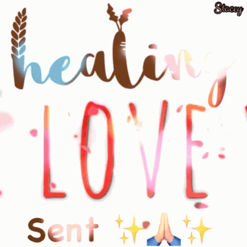 Sending Prayers Healing Love Sent Emoji GIF