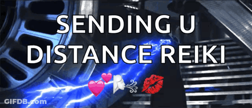 Sending U Distance Reiki Sign GIF