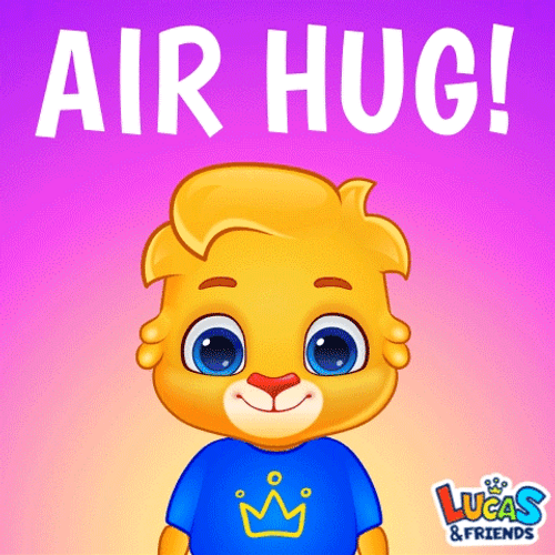 Sending Virtual Hug Lucas And Friends GIF