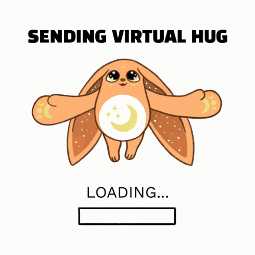 Sending Virtual Hug Mylo Moon Pals GIF
