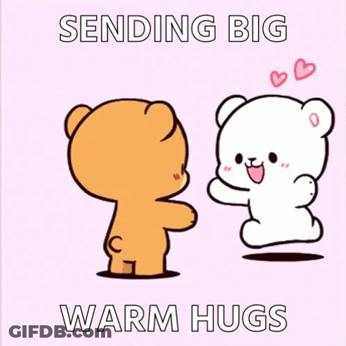 Sending Warm Morning Hugs GIF