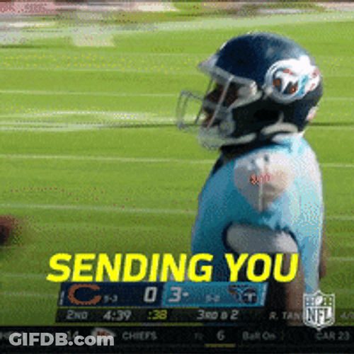 Sending You Air Hug NFL AJ Brown Jump GIF