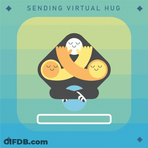 Sending You Virtual Hugs GIF