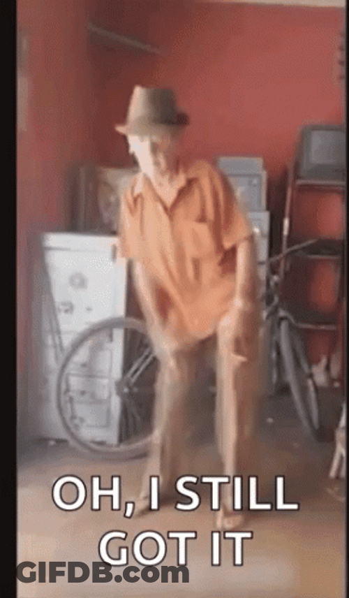 Senior Citizen Had A Bad Fall GIF