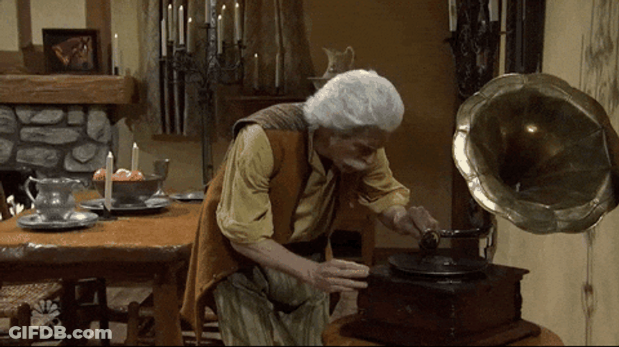 Senior Citizen Having A Great Night GIF