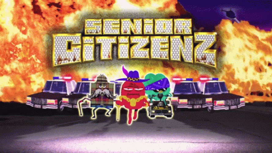 Senior Citizen In The House GIF