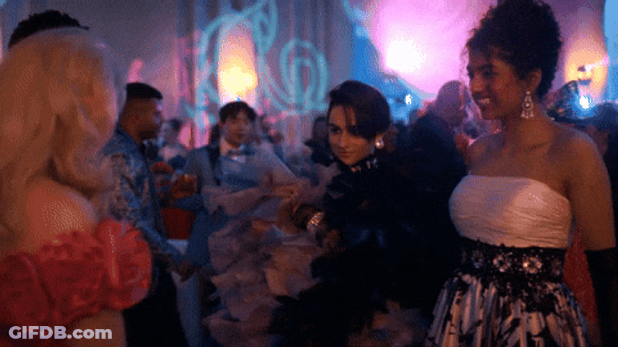 Senior Year Girl Partying Dancing GIF