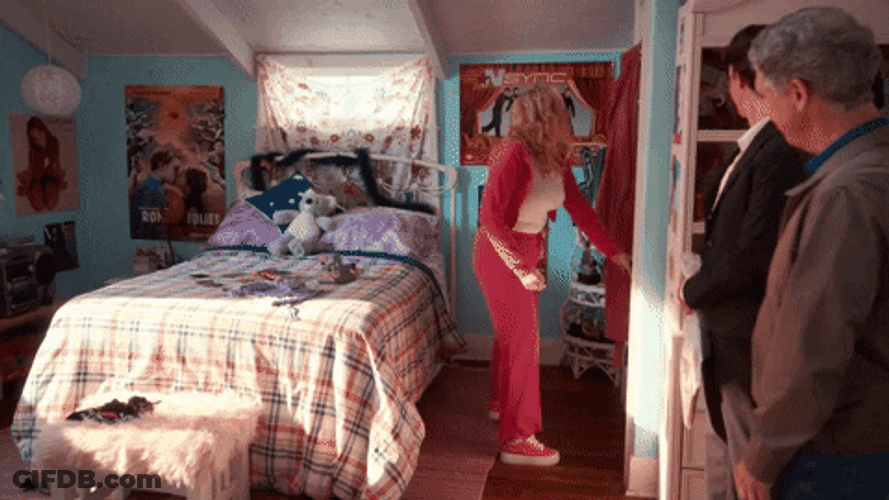 Senior Year Movie Rebel Wilson Books Drops Floor GIF