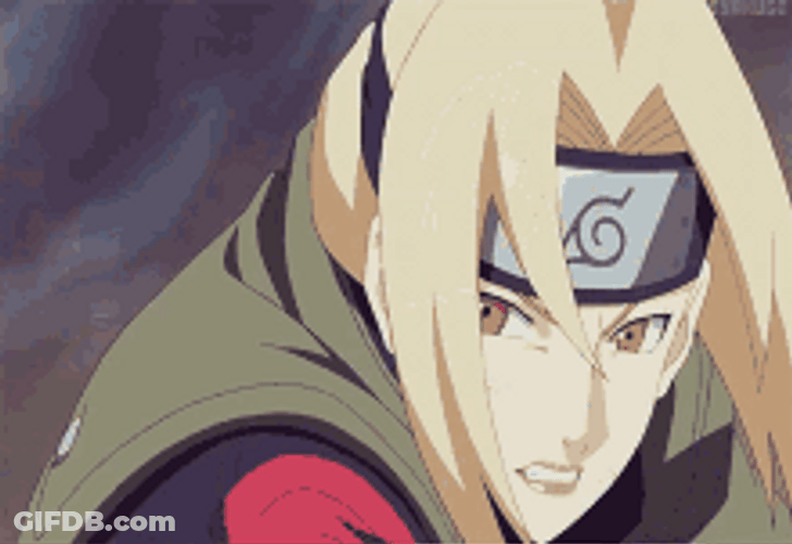 Senju Young Tsunade Giving Orders GIF