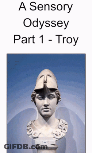Sensory Odyssey Part 1 Poster Statue GIF