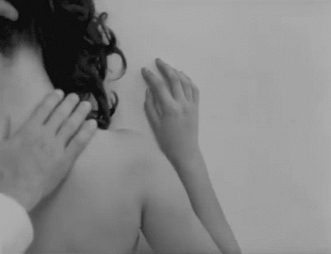Sensual Neck To Head Massage GIF