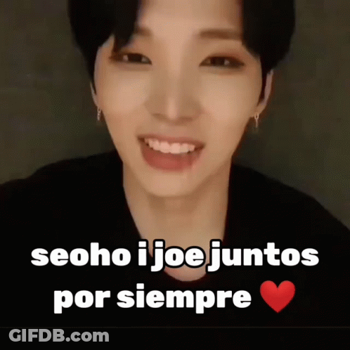 Seoho I Joe Juntos Por Siempre GIF
