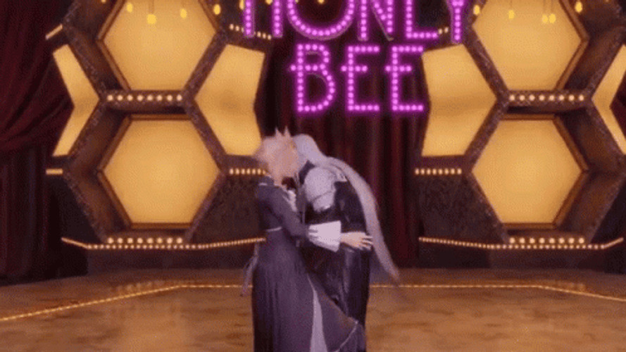 Sephiroth Dancing Silly With Cloud GIF