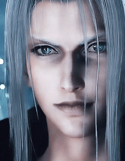 Sephiroth Evil Smile GIF
