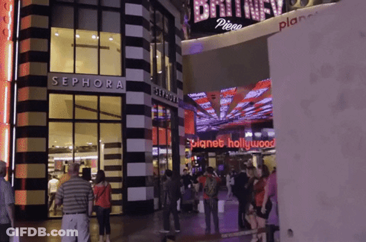 Sephora Las Vegas GIF
