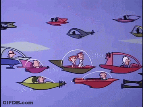 September 23 1962 Jetsons January 2020 No Flying Cars Cartoon GIF