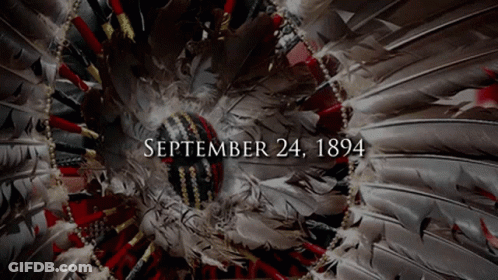 September 24 1894 On Feathered Background GIF
