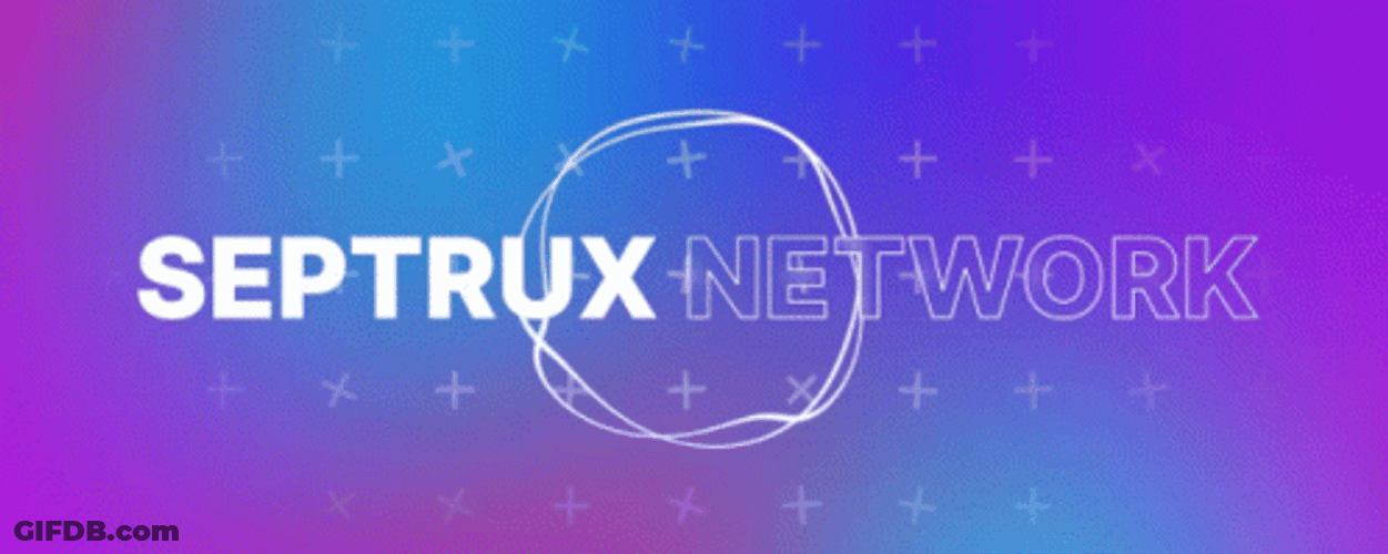 Septrux Network Text Wave GIF