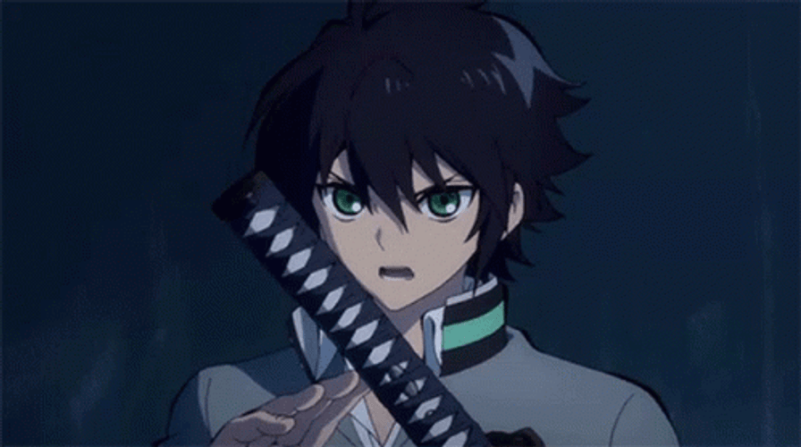 Seraph Of The End Yuichiro Hyakuya Anime Sword GIF