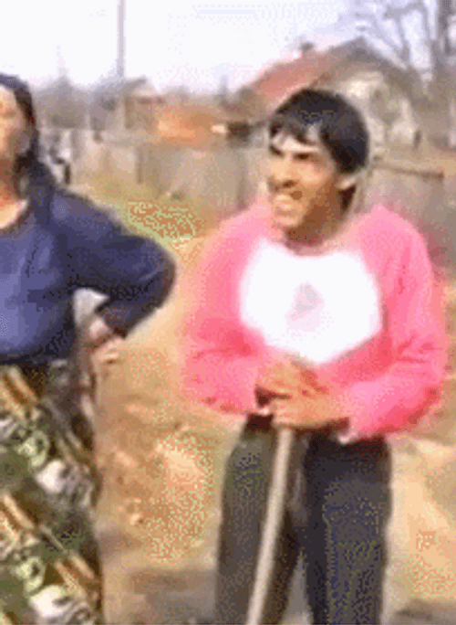 Serbia Carlos Tevez Look-Alike GIF