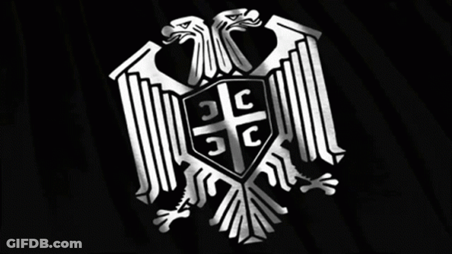 Serbia Flag National Alignment GIF