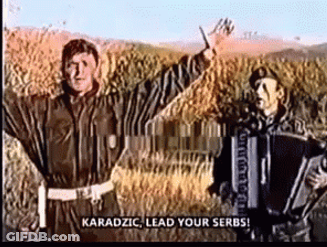 Serbia Strong Karadzic Lead GIF