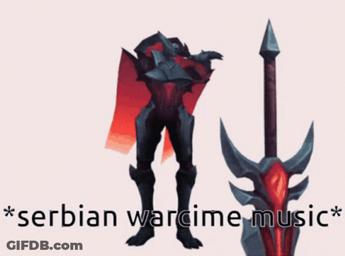 Serbian Music Aatrox Meme GIF