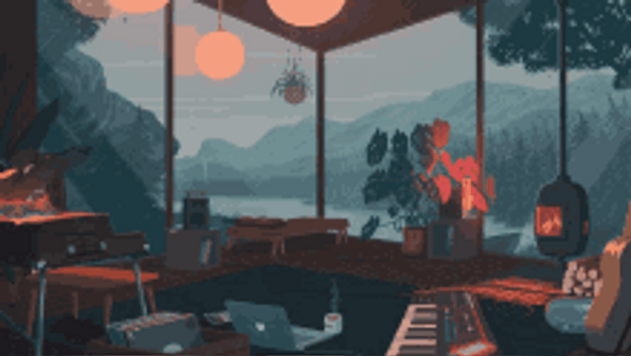 Serene Aesthetic Wallpaper GIF