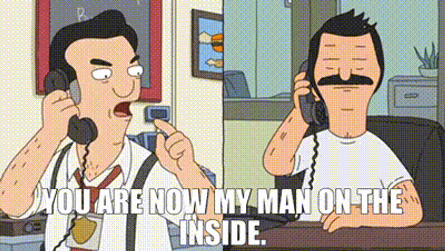 Sergeant Bosco My Man On The Inside GIF