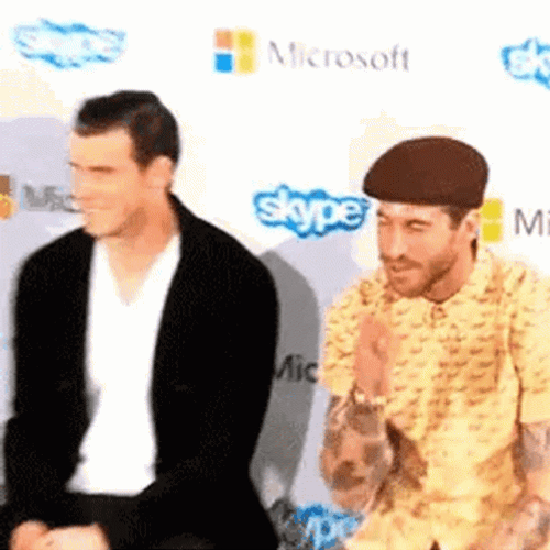 Sergio Ramos Happy Moments GIF
