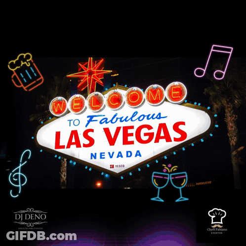 Sergio's 50'S In Las Vegas GIF