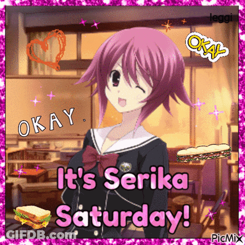 Serika Saturday Girl GIF