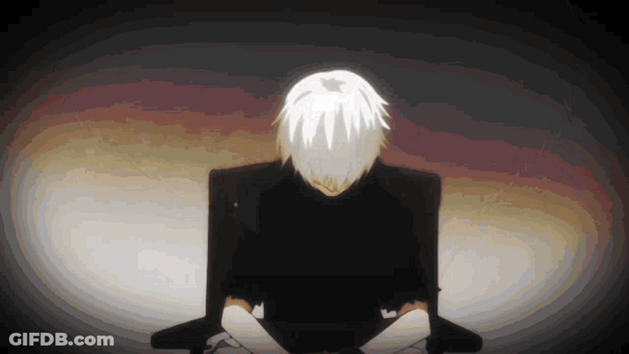 Serious Anime Ken Kaneki GIF
