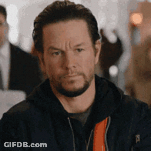 Serious Bearded Man In Black Jacket GIF