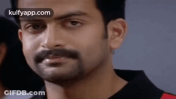 Serious Bearded Man With Mustache GIF