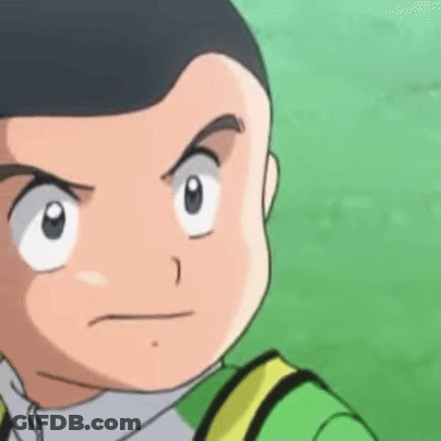 Serious Cartoon Character GIF